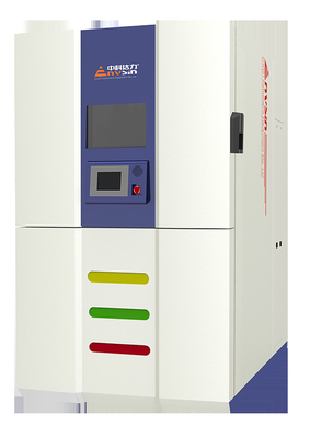 ราคาดี ห้องทดสอบแรงกระแทกทางอุณหภูมิ 2 โซน -40°C ~ 150°C ห้องทดสอบอุณหภูมิสูงต่ําสําหรับสินค้าผู้บริโภค ออนไลน์